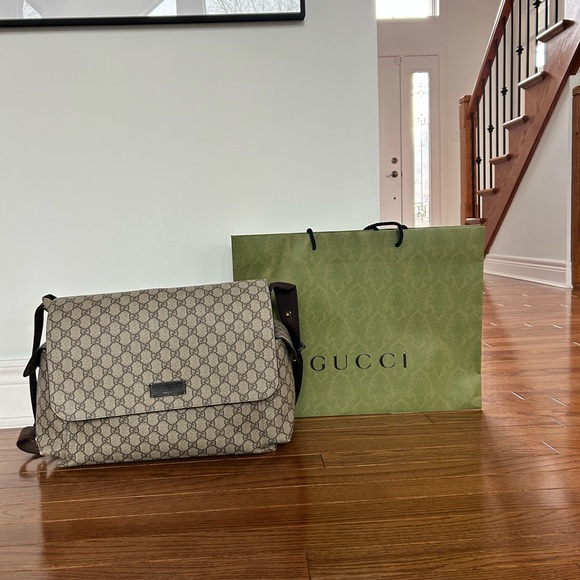 SOLD- Gucci Diaper Bag - Picture 2 of 10